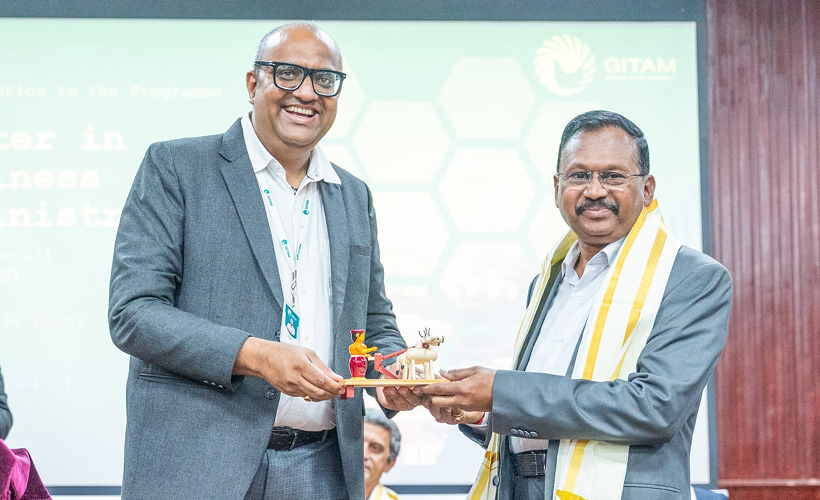 GITAM University in a Panel discussion along with other MNC Corporate & Consulting industry experts